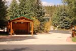 Drive Through Deluxe RV Site with Picnic Shelter and Full Hookups